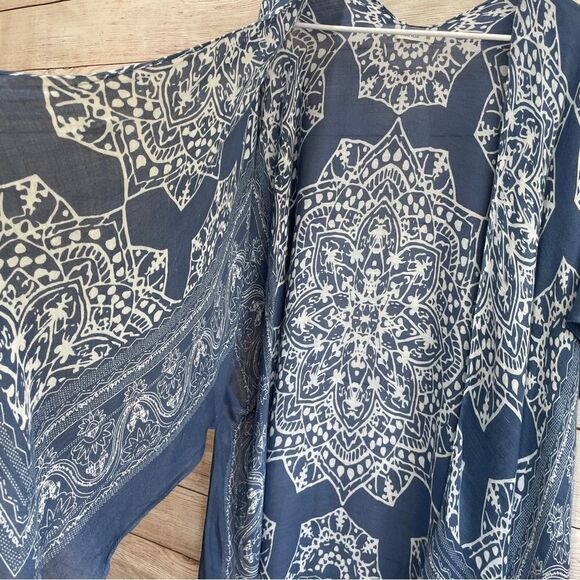 MOSS‎ ROSE BANDANA PRINT DUSTER - Picture 6 of 11